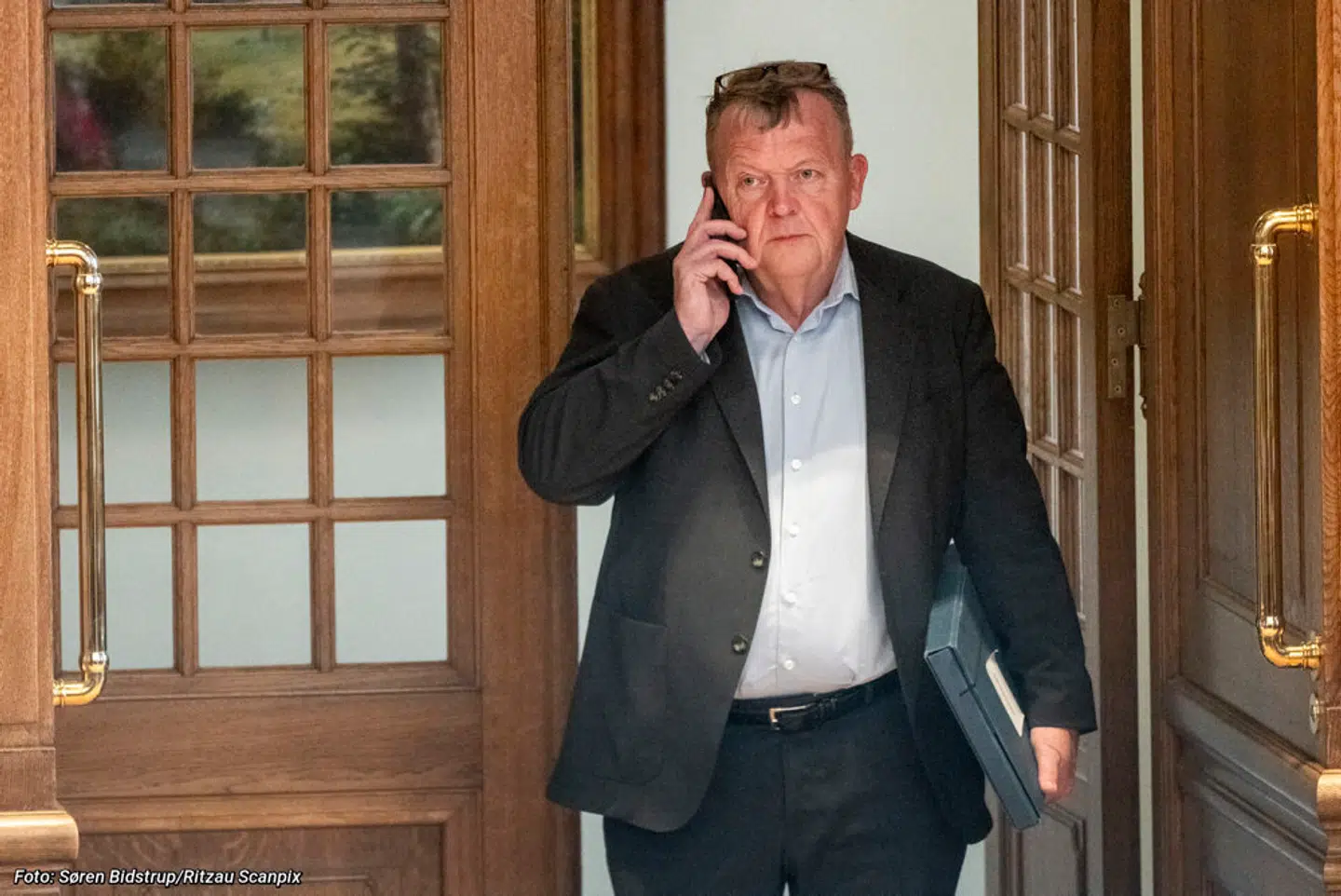 Lars Løkke til Folketingets åbningsdebat. – Foto: Søren Bidstrup, Berlingske/