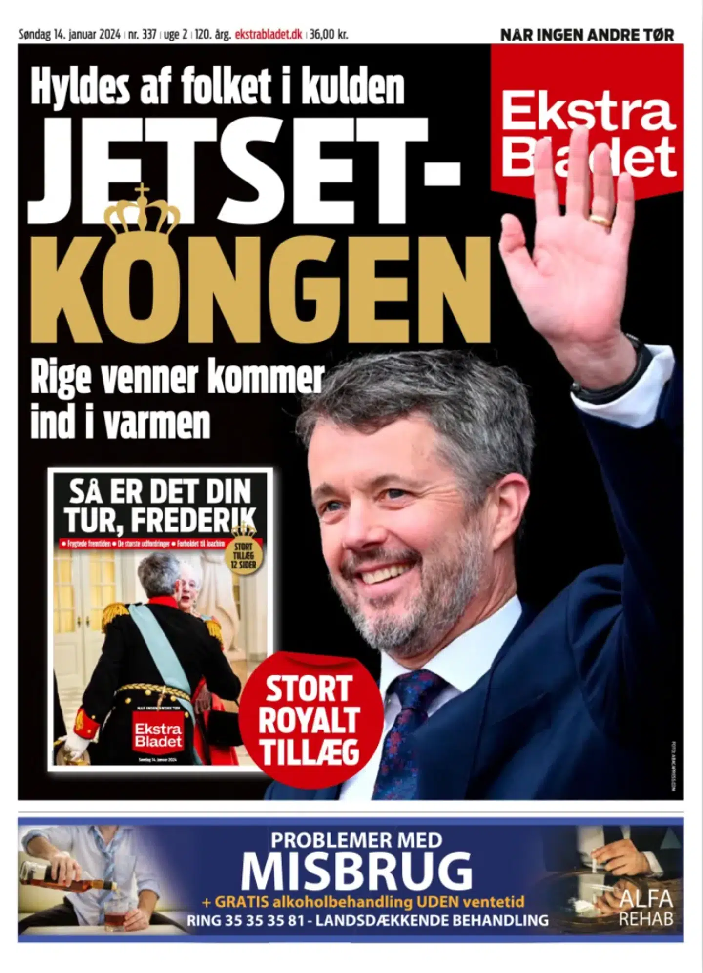 Forside søndag 14. januar