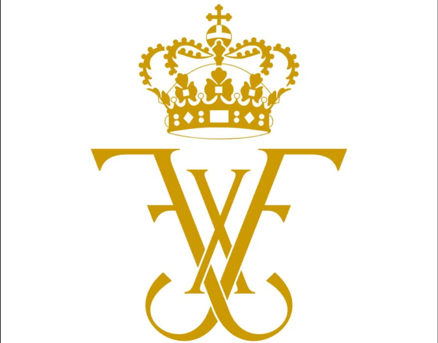 Her er kong Frederiks monogram.