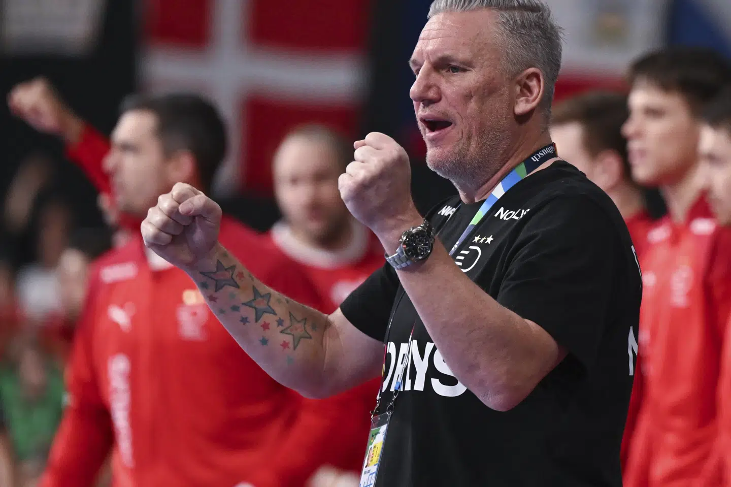 Nikolaj Jacobsen opbygger som regel et stort søvnunderskud under en slutrunde.