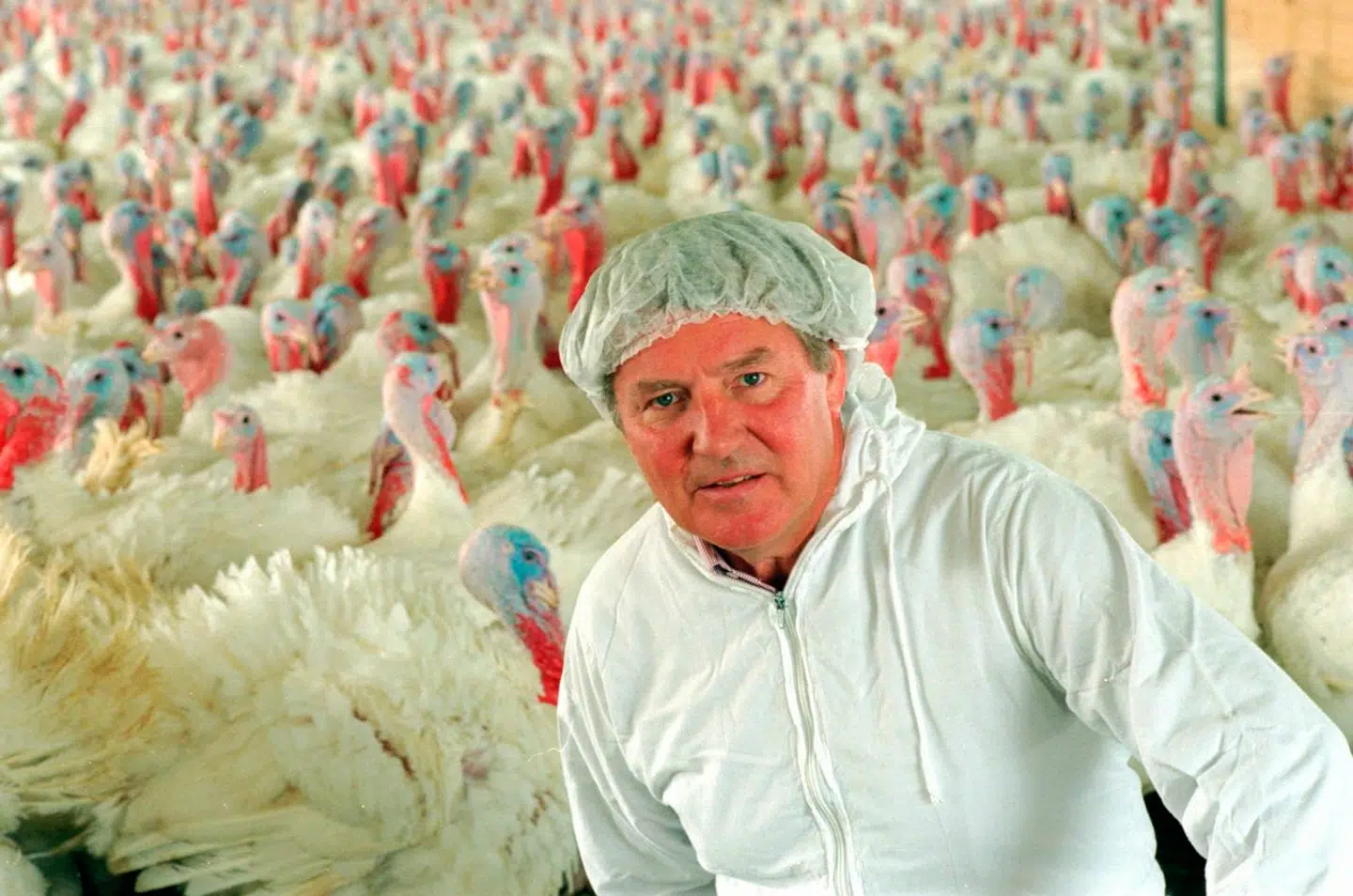 Bernd Griese var arkitekten bag Harboes sats på kalkundrift, som endte med at koste virksomheden et stort trecifret millionbeløb. Billedet her er fra 1996.