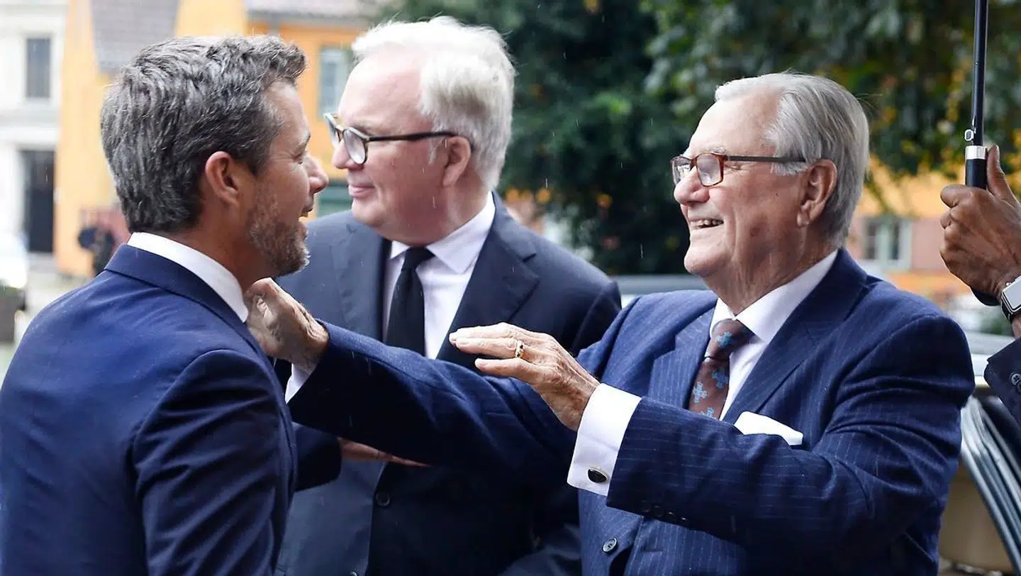 Forholdet mellen Kong Frederik og hans far blev bedre med årene.