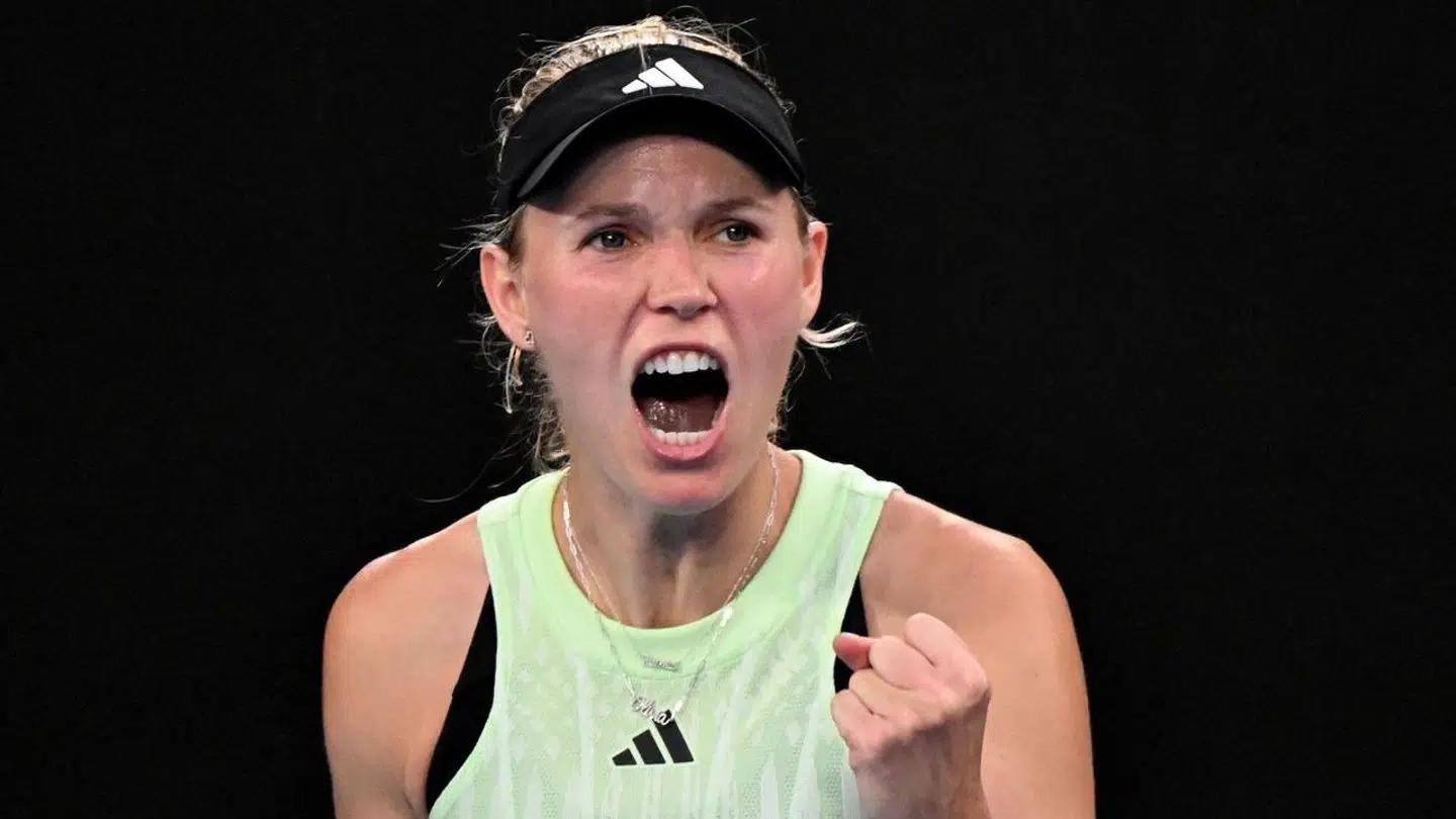 Wozniacki fik en sejr i Australian Open, da hendes modstander trak sig. Danskeren førte komfortabelt på det tidspunkt.